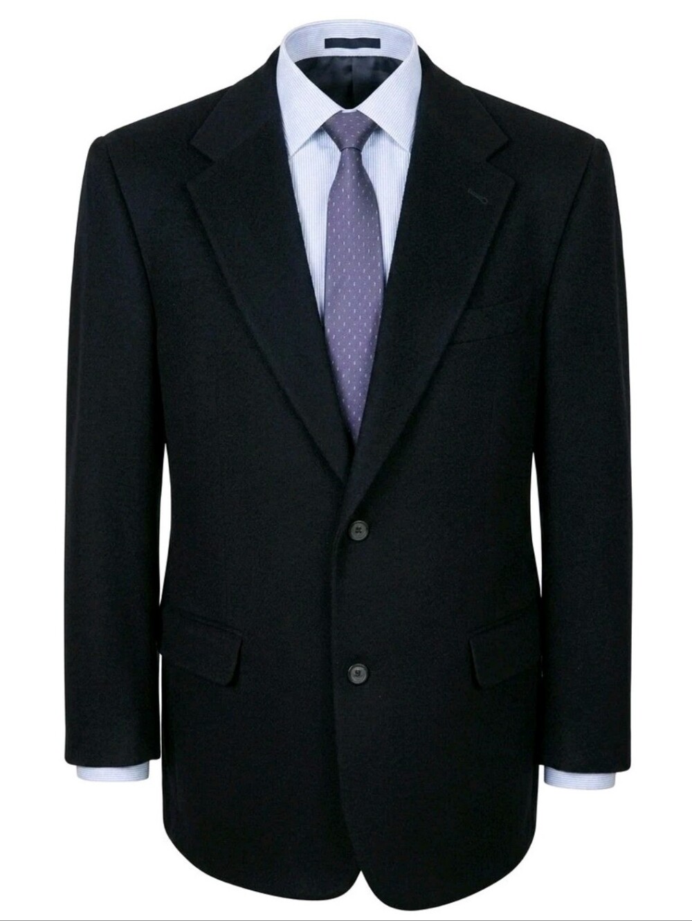Tailors Row By Deansgate Blazer Mens 42 Black Pure Camel Hair Sport Coat Jacket